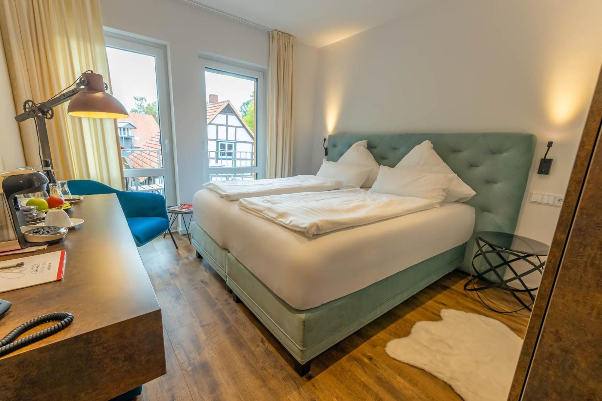 Romantik Hotel Landhaus Biewald Friedland  Экстерьер фото